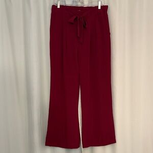 3 for 25! Harper and gray Elegant burgundy / dark pink Women's Wide-Leg Pants, L